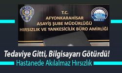 Tedaviye Gitti, Bilgisayarı Götürdü! Hastanede Akılalmaz Hırsızlık