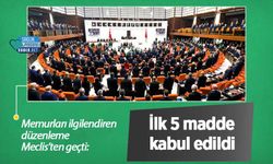 Memurları ilgilendiren düzenleme Meclis’ten geçti: İlk 5 madde kabul edildi