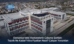 Osmaniye'deki Hastanelerin Çalışma Şartları: Teşvik Ne Kadar? Kira Fiyatları Nasıl? Çalışan Yorumları