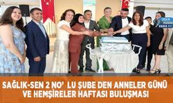 Sağlık-Sen 2 No’lu Şube’den Anneler Günü ve Hemşireler Haftası Buluşması
