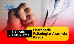 Hastanede Psikologlar Arasında Kavga: 1 Yaralı, 2 Tutuklama