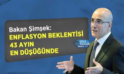 Bakan Şimşek: Enflasyon Beklentisi 43 Ayın En Düşüğünde