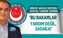 Birlik Sağlık Sen’den Sosyal Yardım Tepkisi: 'Bu Rakamlar Yardım Değil, Sadaka!'
