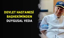 Devlet Hastanesi Başhekiminden Duygusal Veda