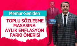 Memur-Sen’den Toplu Sözleşme Masasına Aylık Enflasyon Farkı Önerisi