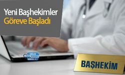 Yeni Başhekimler Göreve Başladı