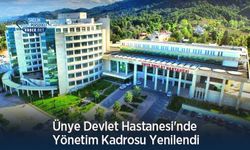 Ünye Devlet Hastanesi'nde Yönetim Kadrosu Yenilendi