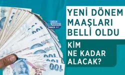 Yeni Dönem Maaşları Belli Oldu: Kim Ne Kadar Alacak?