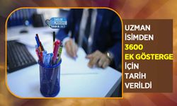 Uzman İsimden 3600 Ek Gösterge İçin Tarih Verildi
