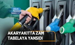 Akaryakıtta Zam Tabelaya Yansıdı