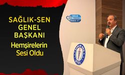 Sağlık-Sen Genel Başkanı Hemşirelerin Sesi Oldu