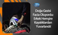 Doğa Gezisi Facia Oluyordu: Erkek Hemşire Kayalıklardan Yuvarlandı!