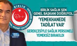 'Yemekhanede Tadilat Var' Gerekçesiyle Sağlık Personeli Yemeksiz Bırakıldı