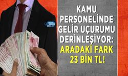 Kamu Personelinde Gelir Uçurumu Derinleşiyor: Aradaki Fark 23 Bin TL!