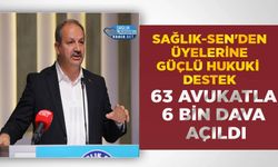 Sağlık-Sen'den Üyelerine Güçlü Hukuki Destek: 63 Avukatla 6 Bin Dava Açıldı
