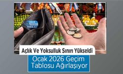 Ocak 2026 Geçim Tablosu Ağırlaşıyor: Açlık Ve Yoksulluk Sınırı Yükseldi