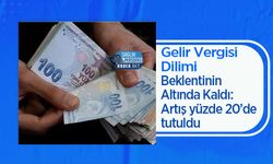 Gelir Vergisi Dilimi Beklentinin Altında Kaldı: Artış yüzde 20’de tutuldu
