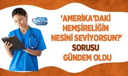 'Amerika’daki Hemşireliğin Nesini Seviyorsun?' Sorusu Gündem Oldu
