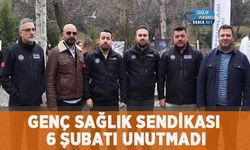Genç Sağlık Sendikası 6 Şubatı Unutmadı