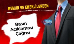 Memur ve Emeklilerden Basın Açıklaması Çağrısı