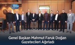 Genel Başkan Mahmut Faruk Doğan Gazetecileri Ağırladı