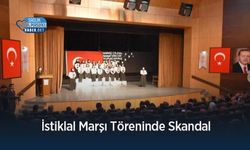 İstiklal Marşı Töreninde Skandal