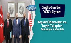 Sağlık-Sen’den YÖK’e Ziyaret: Teşvik Ödemeleri ve Tayin Talepleri Masaya Yatırıldı
