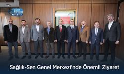 Sağlık-Sen Genel Merkezi’nde Önemli Ziyaret