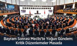 Bayram Sonrası Meclis’te Yoğun Gündem: Kritik Düzenlemeler Masada