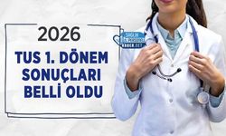 2026 Tus 1. Dönem Sonuçları Belli Oldu