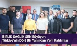 BİRLİK SAĞLIK SEN Büyüyor: Türkiye’nin Dört Bir Yanından Yeni Katılımlar