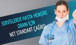 Servislerde Hasta-Hemşire Oranı İçin Net Standart Çağrısı