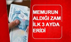 Memurun Aldığı Zam İlk 3 Ayda Eridi