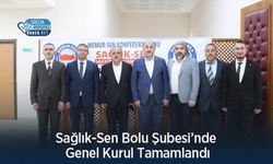 Sağlık-Sen Bolu Şubesi’nde Genel Kurul Tamamlandı
