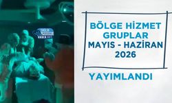 Bölge Hizmet Grupları Mayıs Haziran 2026