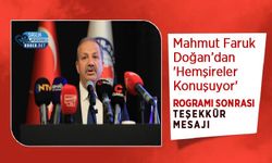 Mahmut Faruk Doğan’dan 'Hemşireler Konuşuyor' Programı Sonrası Teşekkür Mesajı