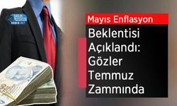 Mayıs Enflasyon Beklentisi Açıklandı: Gözler Temmuz Zammında