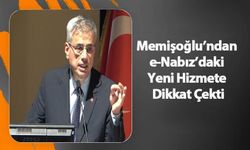 Memişoğlu’ndan e-Nabız’daki yeni hizmete dikkat çeken vurgu