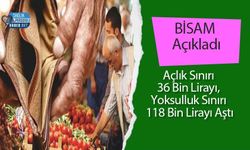 BİSAM Açıkladı: Açlık Sınırı 36 Bin Lirayı, Yoksulluk Sınırı 118 Bin Lirayı Aştı
