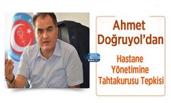 Ahmet Doğruyol’dan Hastane Yönetimine Tahtakurusu Tepkisi