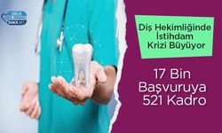 Diş Hekimliğinde İstihdam Krizi Büyüyor: 17 Bin Başvuruya 521 Kadro