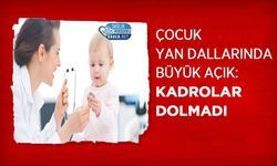 Çocuk Yan Dallarında Büyük Açık: Kadrolar Dolmadı