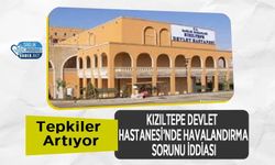 Kızıltepe Devlet Hastanesi’nde Havalandırma Sorunu İddiası: Tepkiler Artıyor