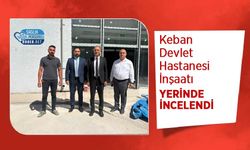 Keban Devlet Hastanesi İnşaatı Yerinde İncelendi