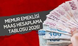 Memur Emeklisi Maaş Hesaplama Tablosu 2026!
