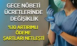 Gece Nöbeti Ücretlerinde Değişiklik: %10 Artırımlı Ödeme Şartları Netleşti