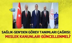 Sağlık-Sen’den Görev Tanımları Çağrısı: 'Meslek Kanunları Güncellenmeli'