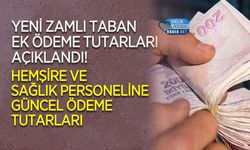 Yeni Zamlı Taban Ek Ödeme Tutarları Açıklandı! Hemşire ve Sağlık Personeline Güncel Ödeme Rehberi