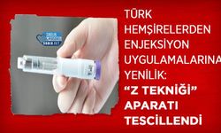 Türk Hemşirelerden Enjeksiyon Uygulamalarına Yenilik: “Z Tekniği” Aparatı Tescillendi