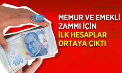 Memur ve Emekli Zammı İçin İlk Hesaplar Ortaya Çıktı